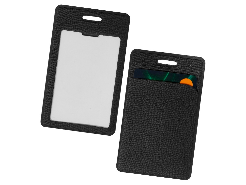 Карман вертикальный с дополнительным отделением Favor, черный-1