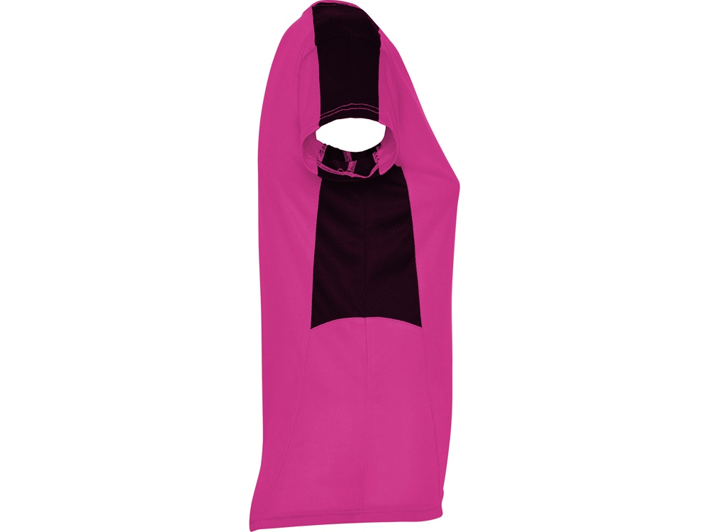 Футболка Suzuka женская, яркая фуксия /черный-3