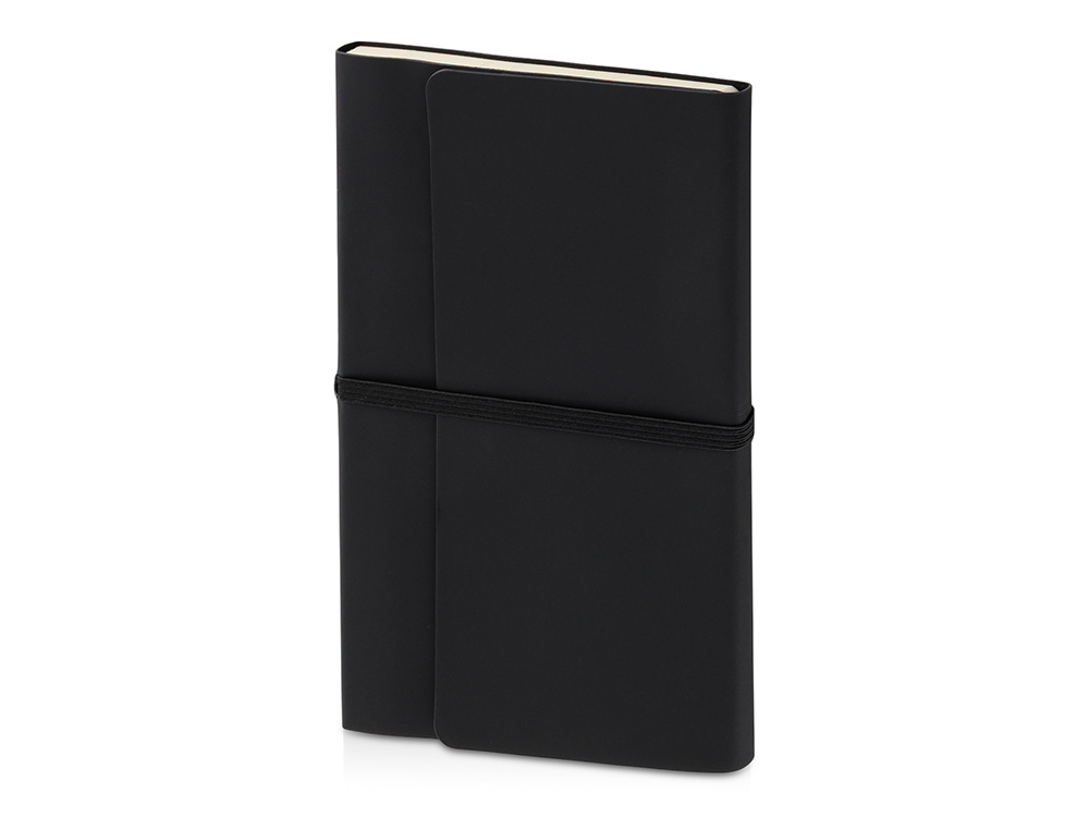 Ежедневник недатированный А5 Valencia, черный-0