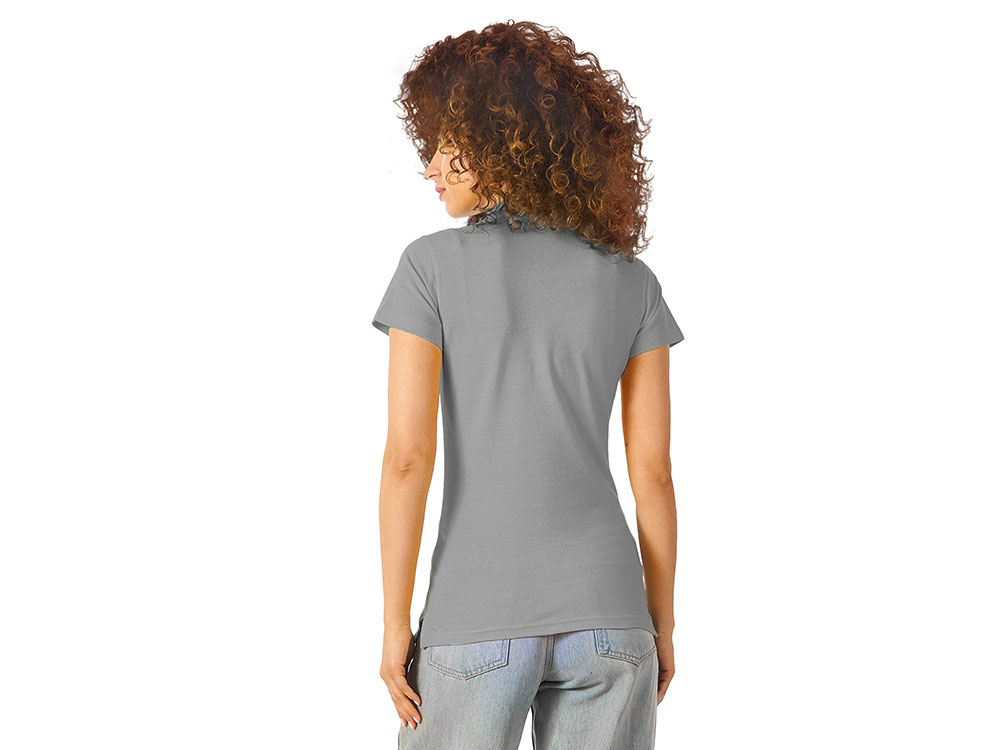 Рубашка поло First женская, серый-2