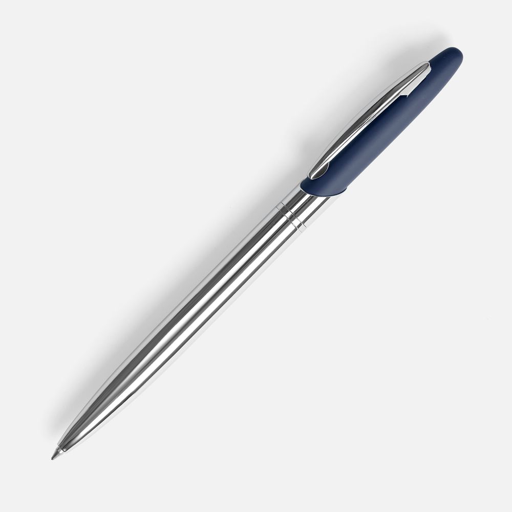 Ручка шариковая Dagger Soft Touch, синяя-0