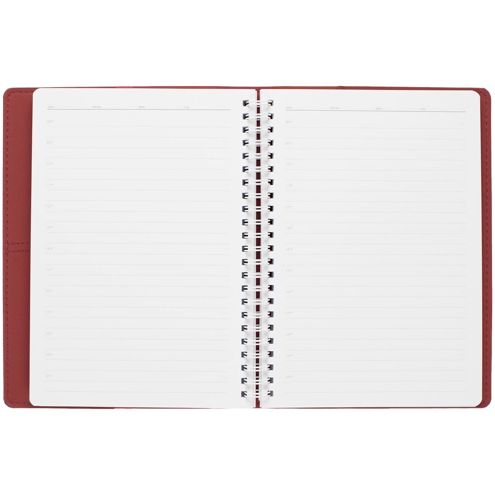 Ежедневник Spring Touch, недатированный, красный-2
