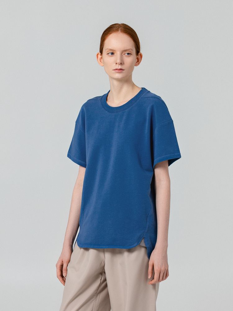 Футболка унисекс Kosmos 1.0, синяя-0