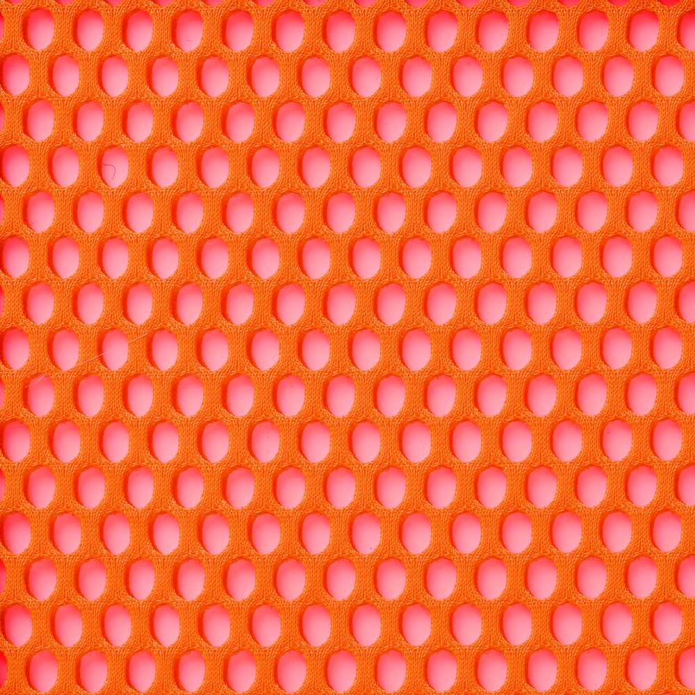 Заготовка из крупной сетки Rete, M, оранжевый неон-0