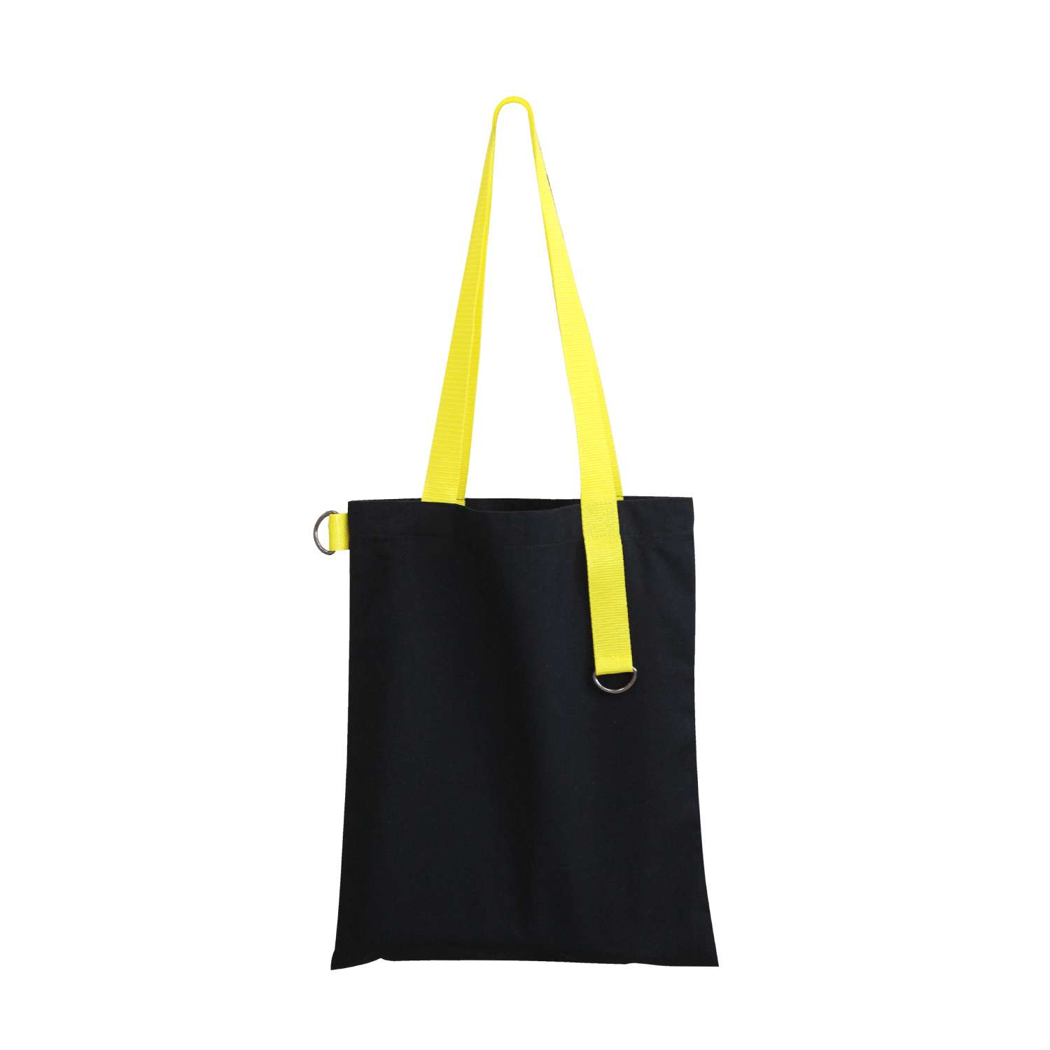 Шоппер Superbag black (чёрный с жёлтым)-1