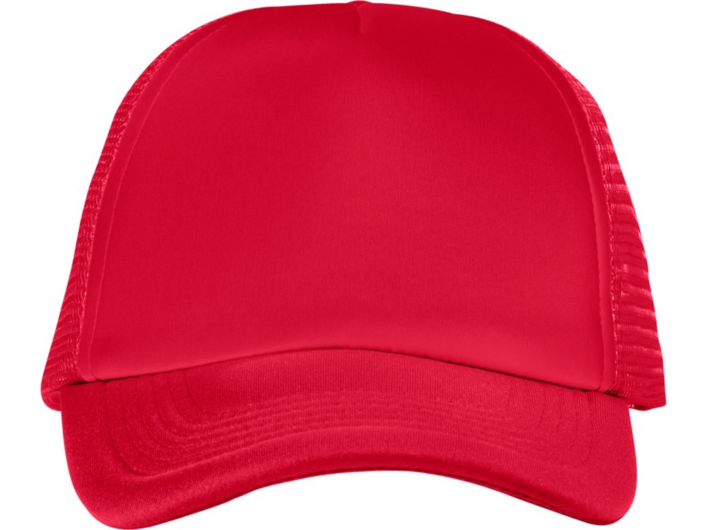 Бейсболка Trucker, красный-1