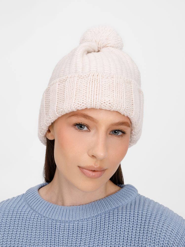 Шапка Frissonelle, жемчужно-белая-2