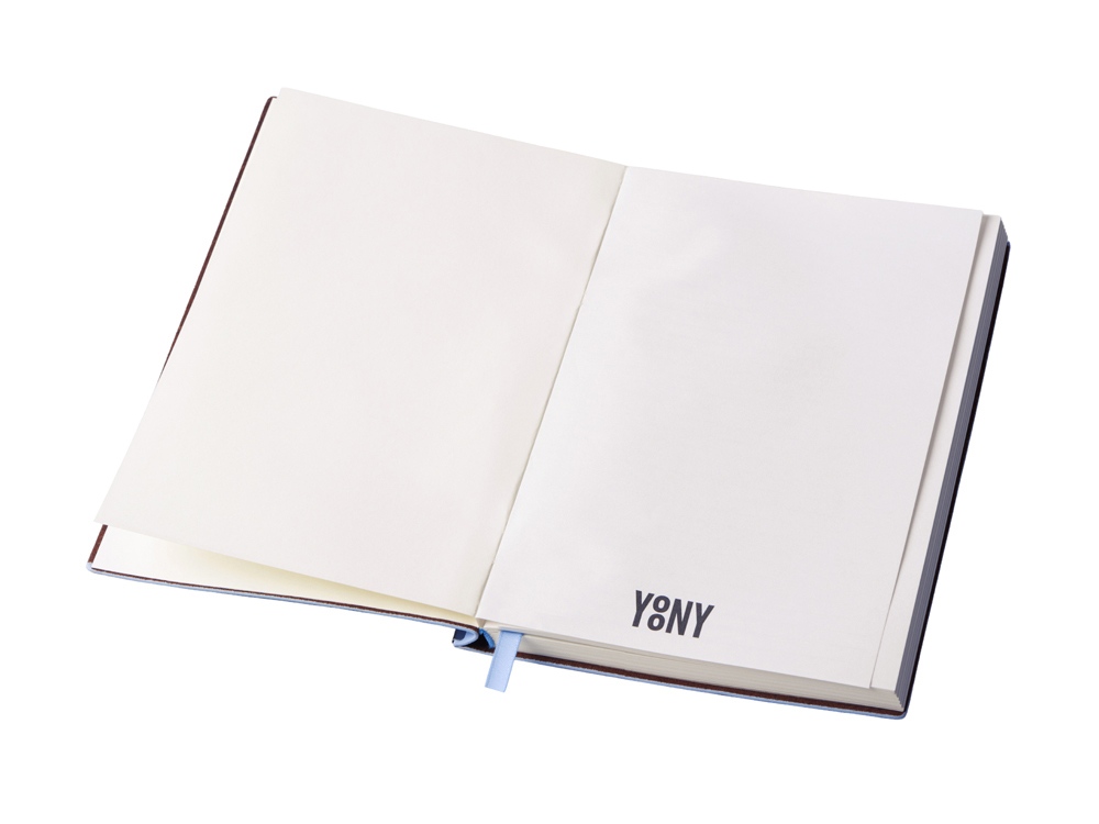 Блокнот А5 Scribe, гибкая обложка, 96 листов 80 гр/м2, голубой-3