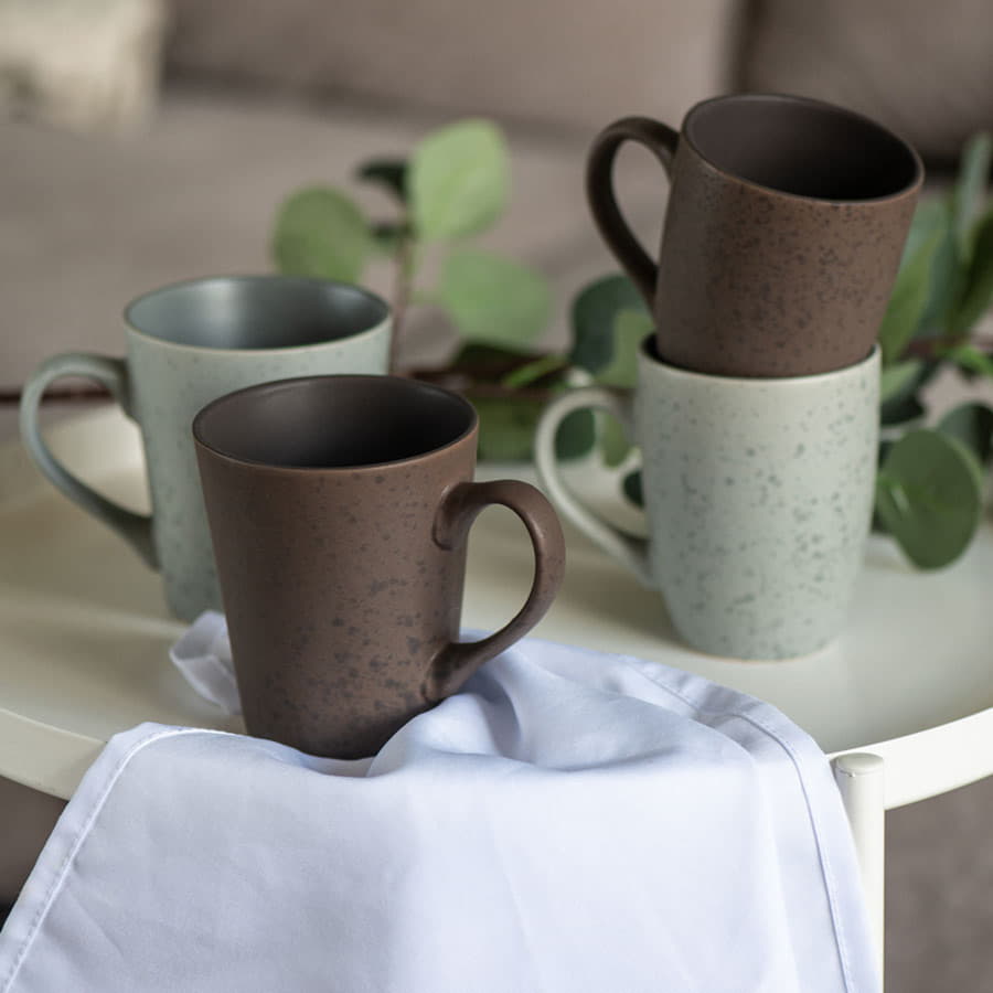 Кружка RAINFALL, коричневый-8