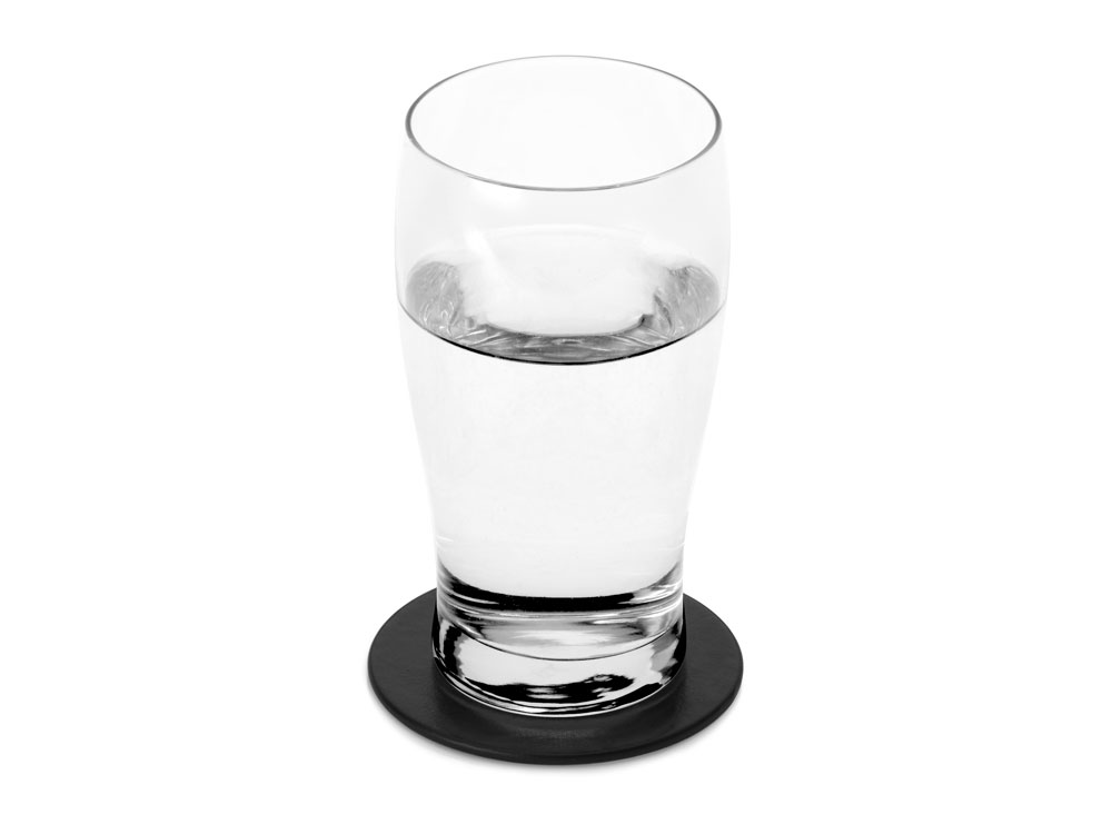 Набор костеров Fabrizio из PU, 4 шт, черный-2