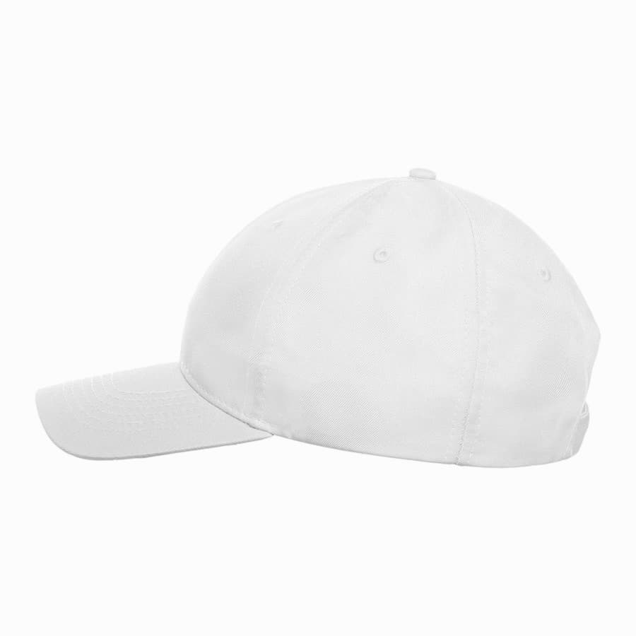Бейсболка RECY SIX, 6 клиньев, застежка на липучке, белый-3
