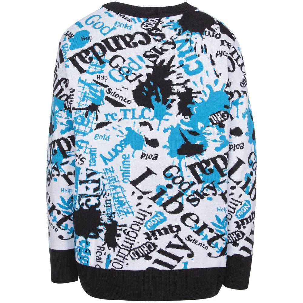 Свитер оверсайз на заказ Tricksy Net, акрил-3