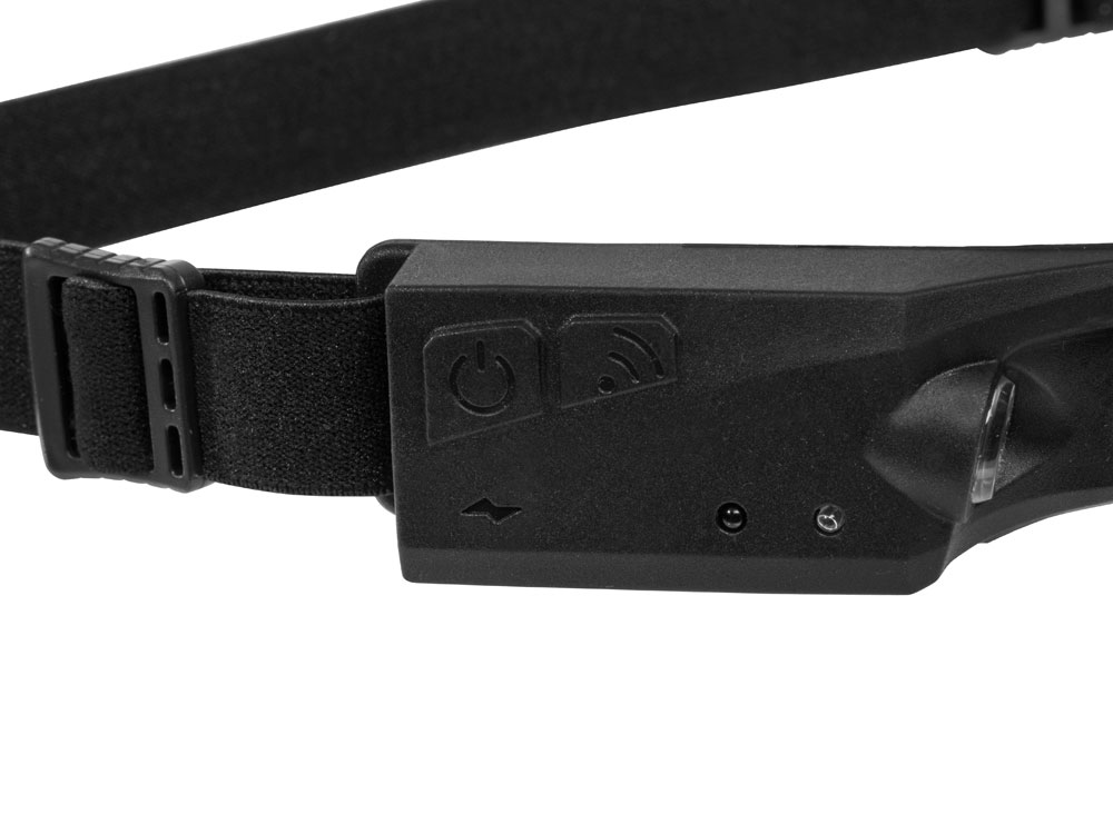 Налобный фонарь 2-в-1 c управлением жестами Spacelight, черный-3