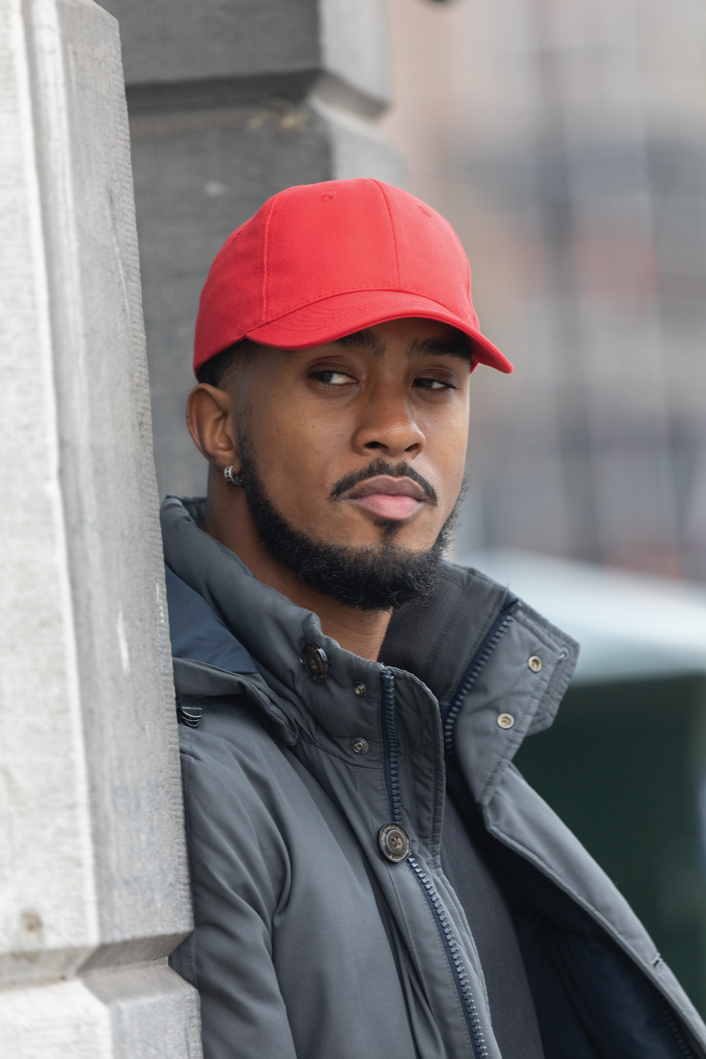 Бейсболка Impact из переработанного хлопка AWARE™, 6 клиньев, 280 г/м2-10