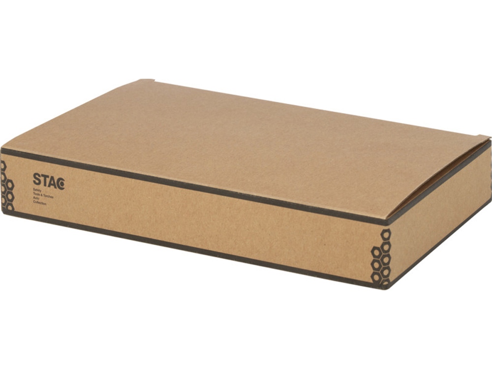 Набор инструментов Rivet из 19 предметов из бамбука/переработанной пластмассы - Натуральный-4