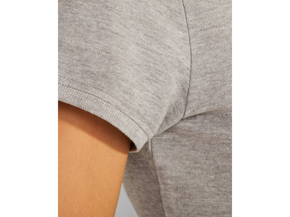 Рубашка поло Prince женская, серый меланж-7