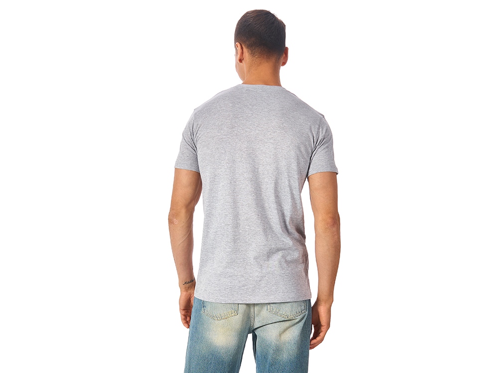 Футболка Super Club мужская, серый меланж-2