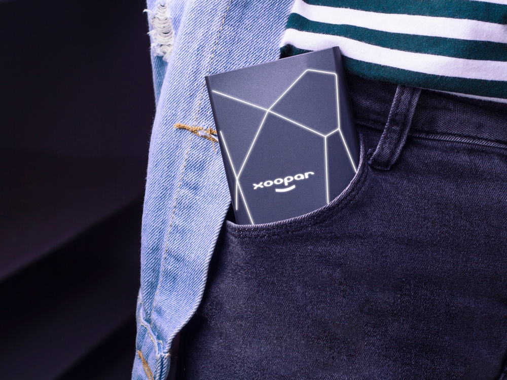 Портативное зарядное устройство XOOPAR GEO, мокрый асфальт-13