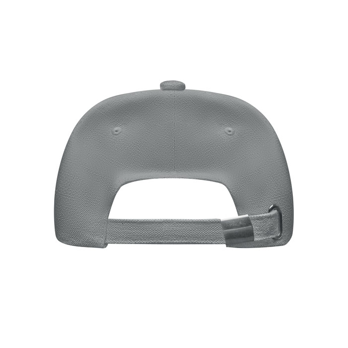 Бейсболка 370 г/м², серый-7