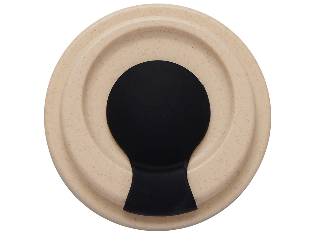 Стакан из пшеничного волокна Flava, черный-4