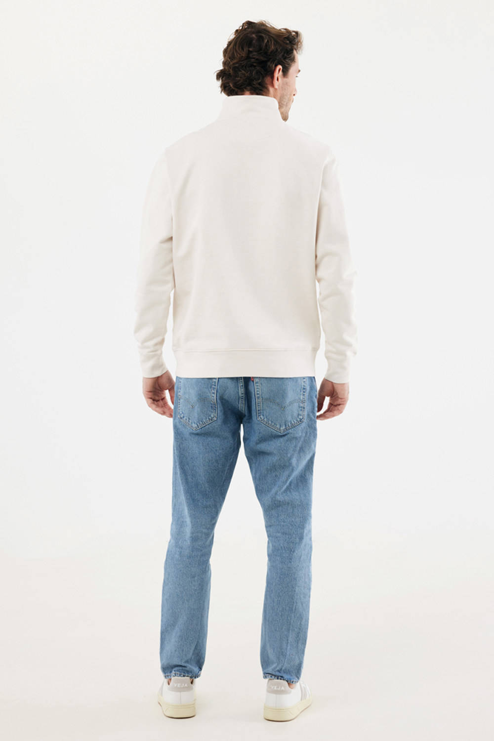 Свитшот на молнии Iqoniq Elgon из переработанного хлопка, 300 г/м²-7