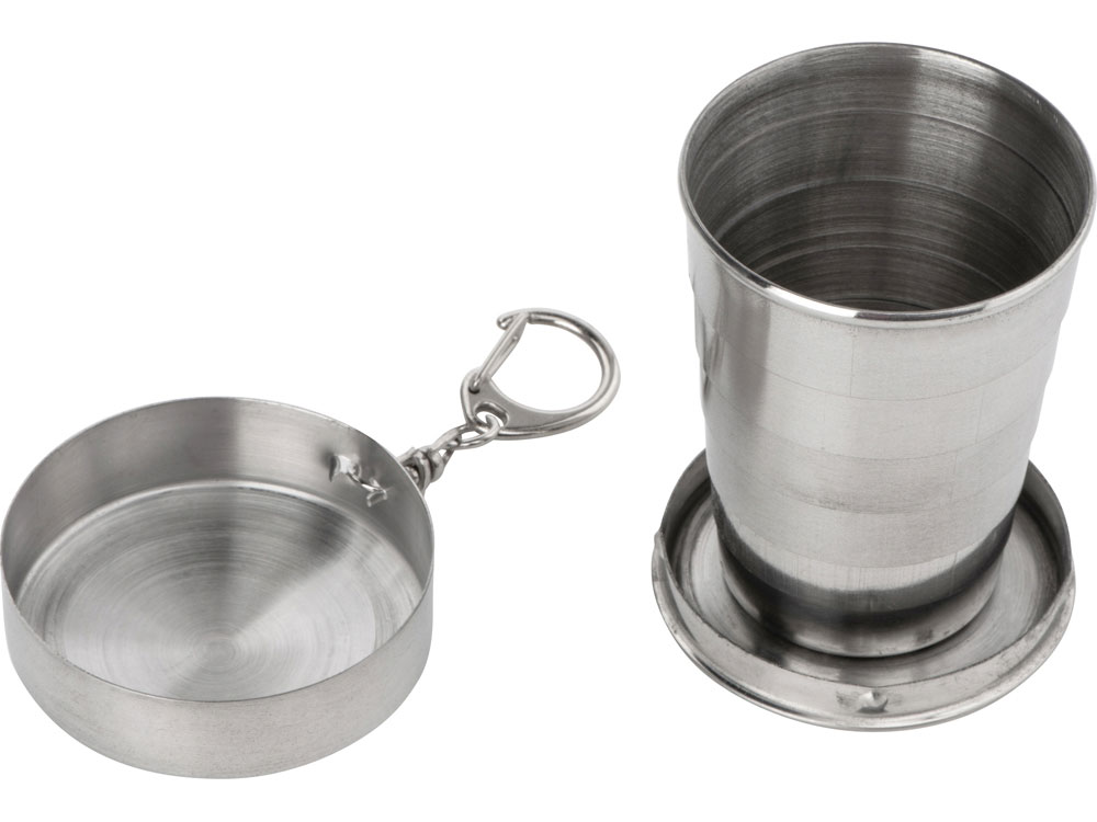 Набор Подарочный: фляга 511/2 (рыжая кожа), 2л+2 стаканчика+2 вилки-10