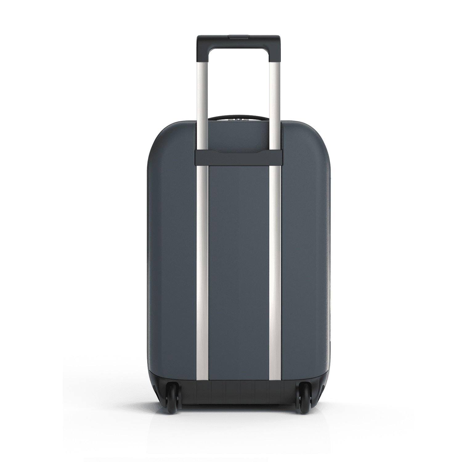 Чемодан складной Rollink Vega II 55x40x20 см, 2 колеса, серо-синий-7