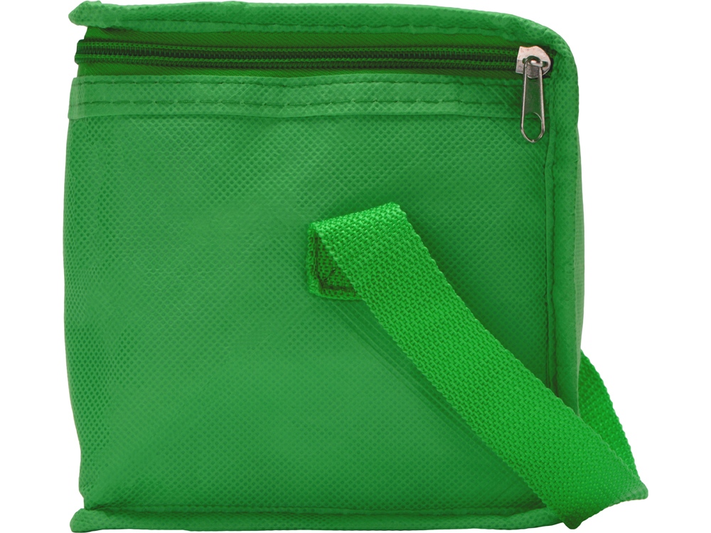 Сумка-холодильник Reviver из нетканого переработанного материала RPET, зеленый-6