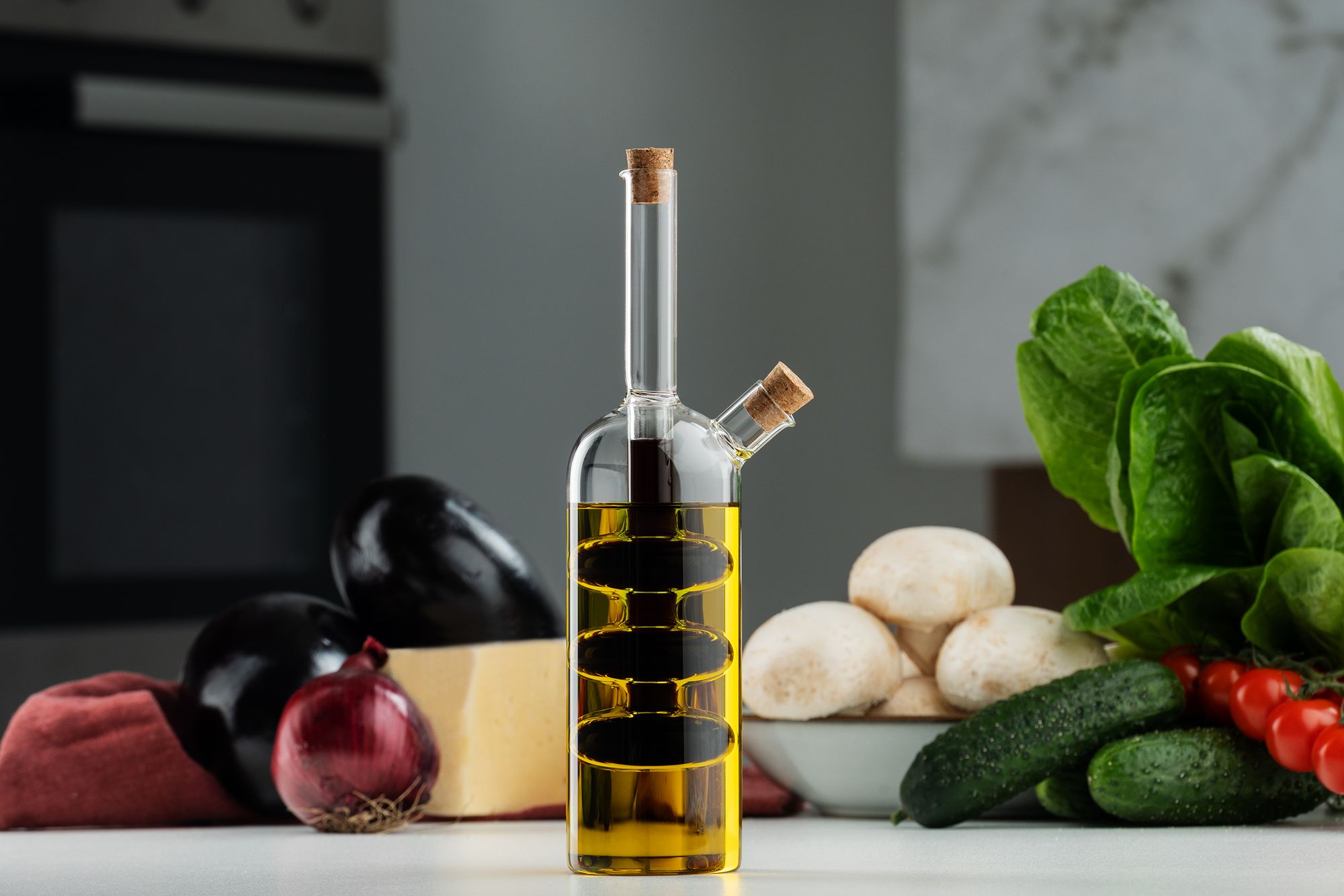 Бутылка для масла и уксуса Bubble Up-2