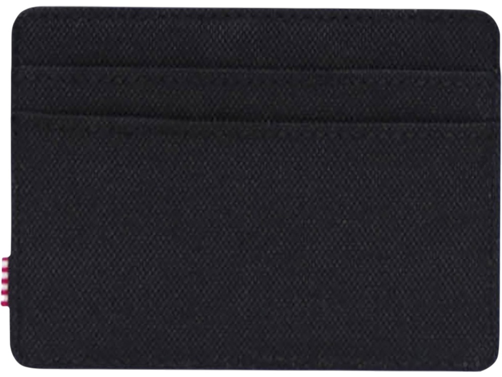 Herschel Charlie держатель для карт с RFID-защитой из переработанного материала - сплошной черный-2