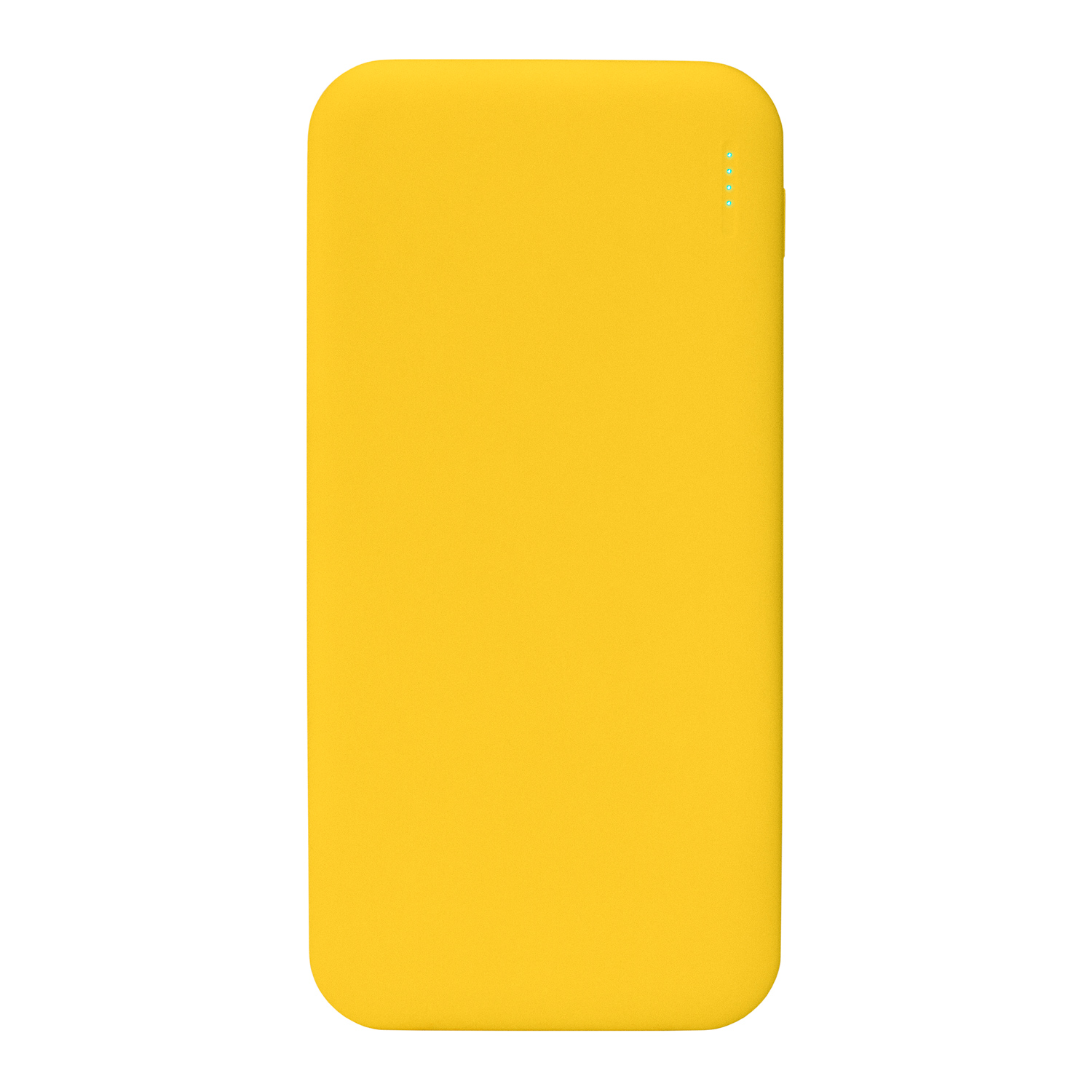 Внешний аккумулятор с подсветкой Люче (Luce) Lemoni 10000 mAh, желтый-1