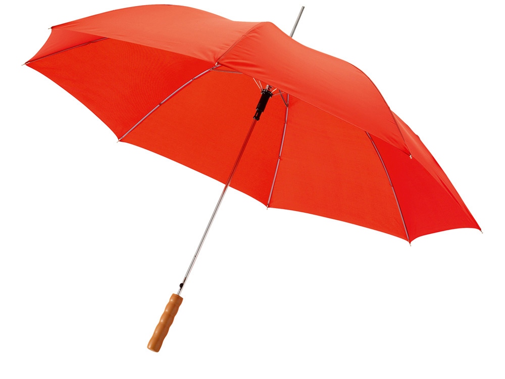 Зонт-трость Lisa полуавтомат 23, красный-0