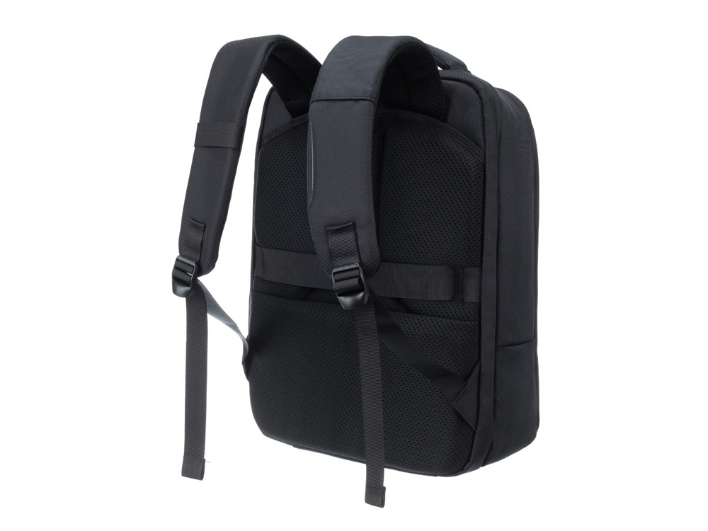 Рюкзак TORBER ВОЯЖ c отделением для ноутбука 17'', черный, полиэстер 900D, 31х17х44 см, 18 л-2