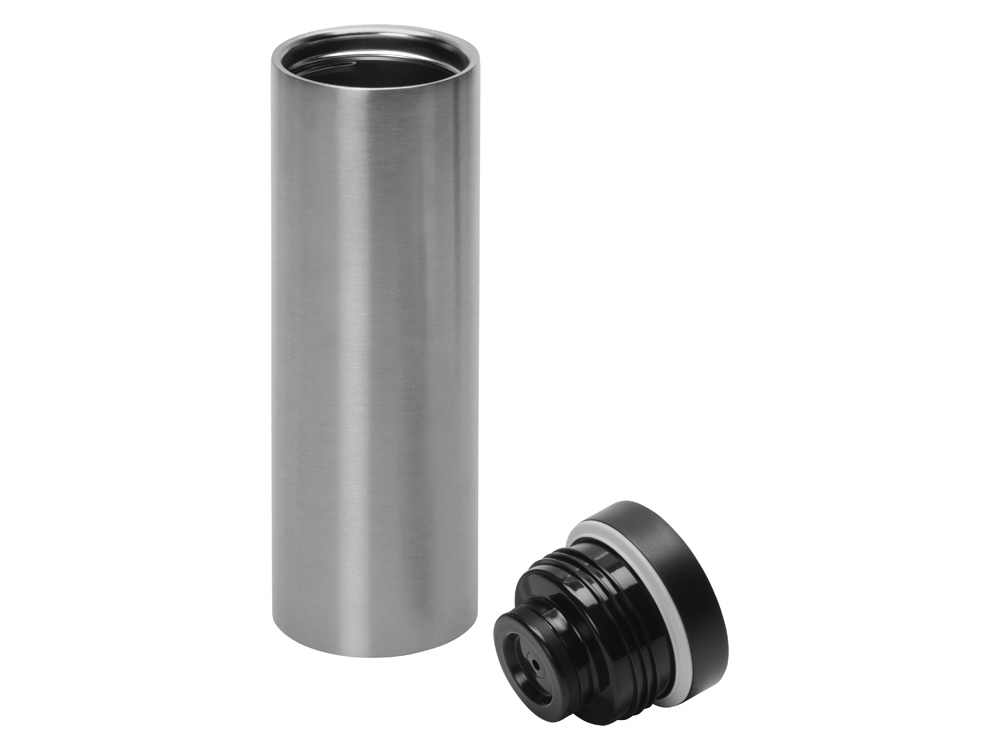 Вакуумная термокружка Noble с крышкой 360,Waterline, тубус, серебристый-1