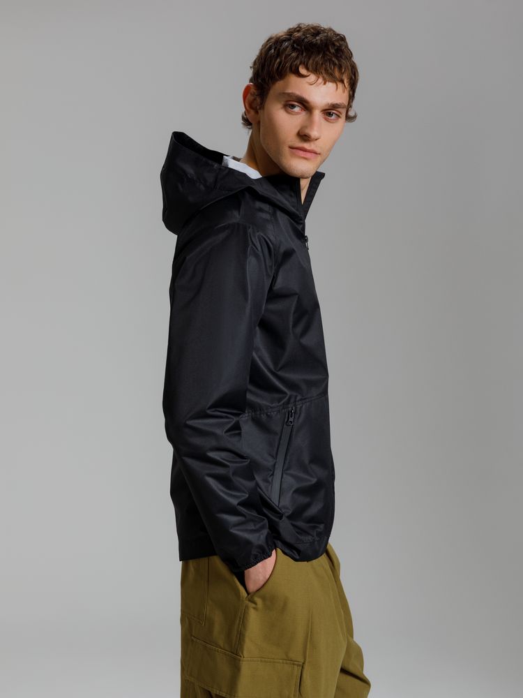 Куртка унисекс Nordvind WR, черная-8