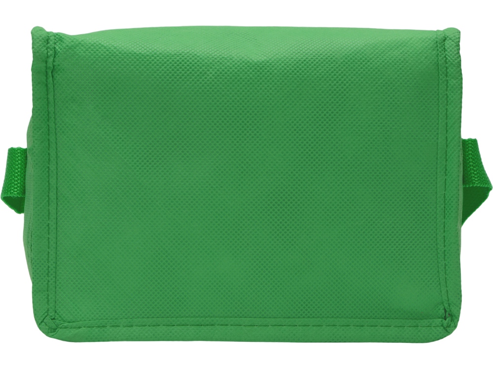 Сумка-холодильник Reviver из нетканого переработанного материала RPET, зеленый-8
