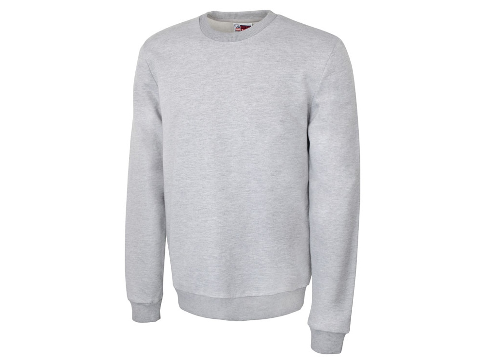 Свитшот Motion унисекс с начесом, серый меланж-0