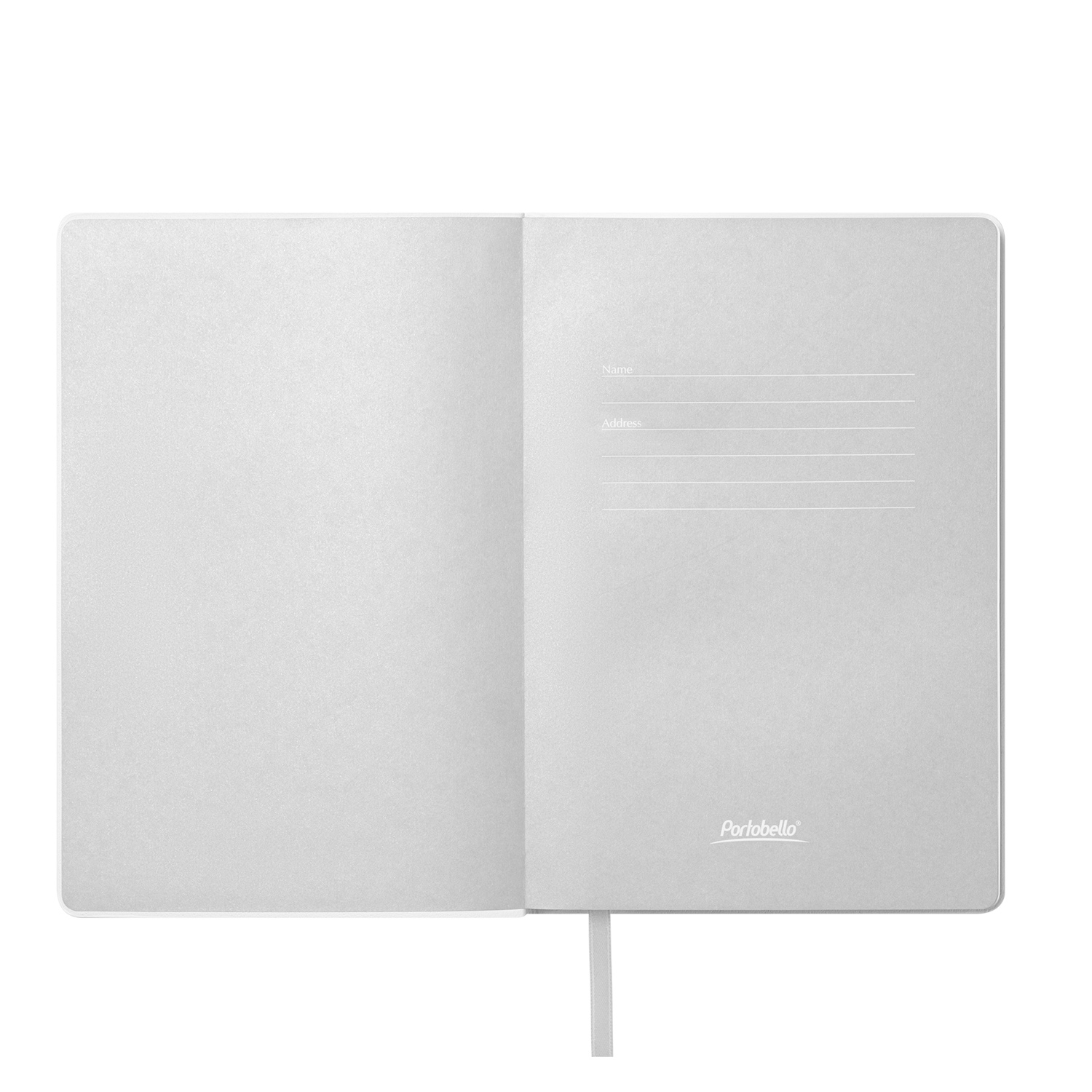 Ежедневник Galaxy недатированный, гибкая обложка, срез голограф. фольга, белый-6