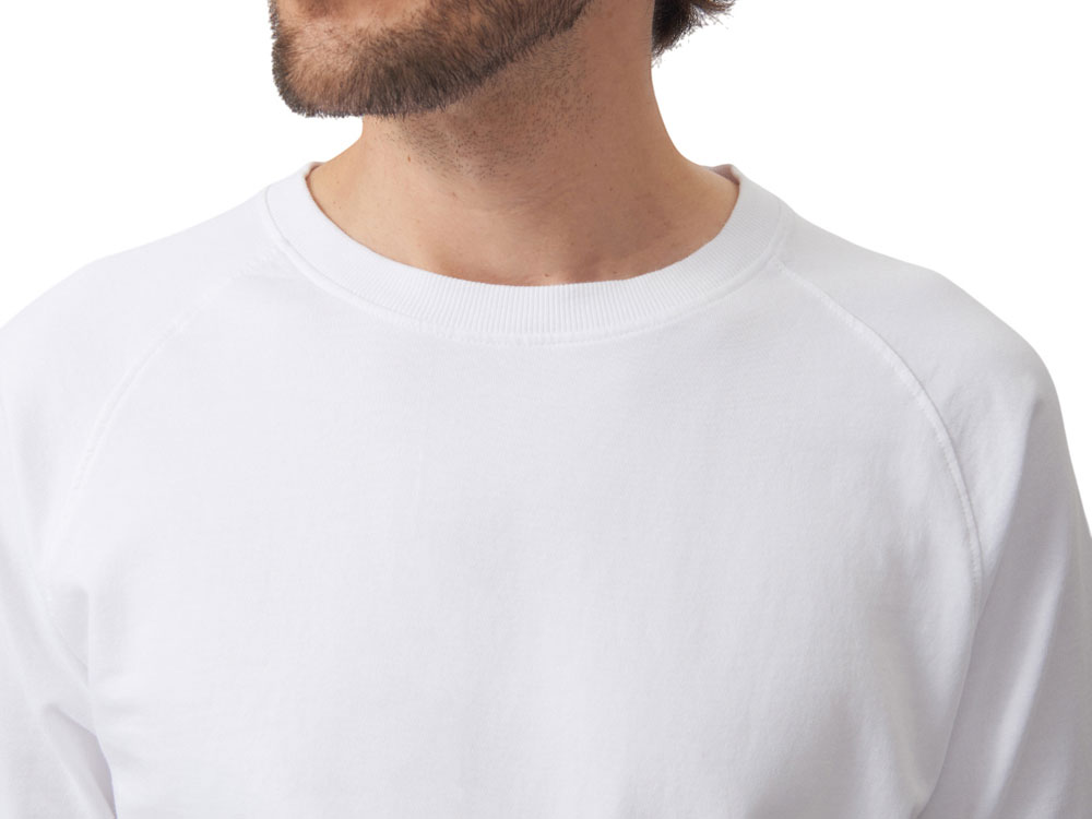 Футболка c рукавом реглан Warsaw, белый-6