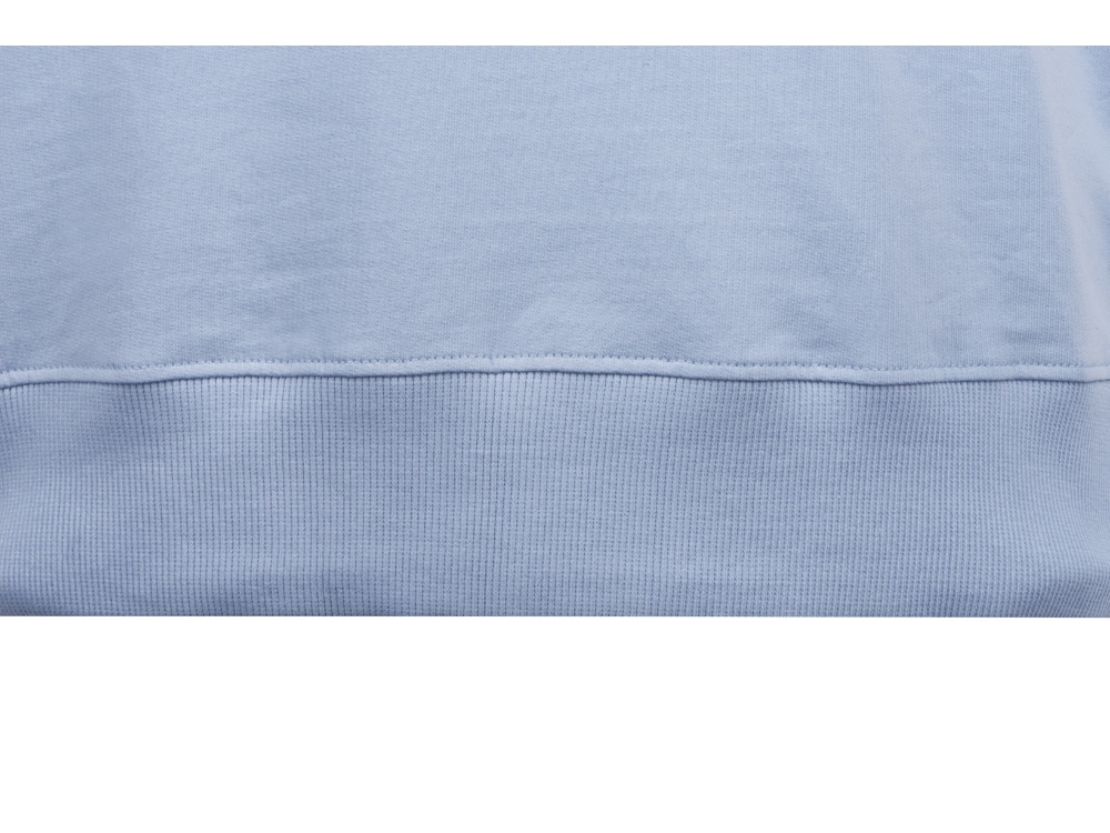 Худи оверсайз с коротким рукавом Warsaw унисекс, небесно-голубой-14