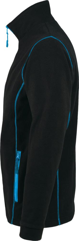 Куртка мужская Nova Men 200, черная с ярко-голубым-2