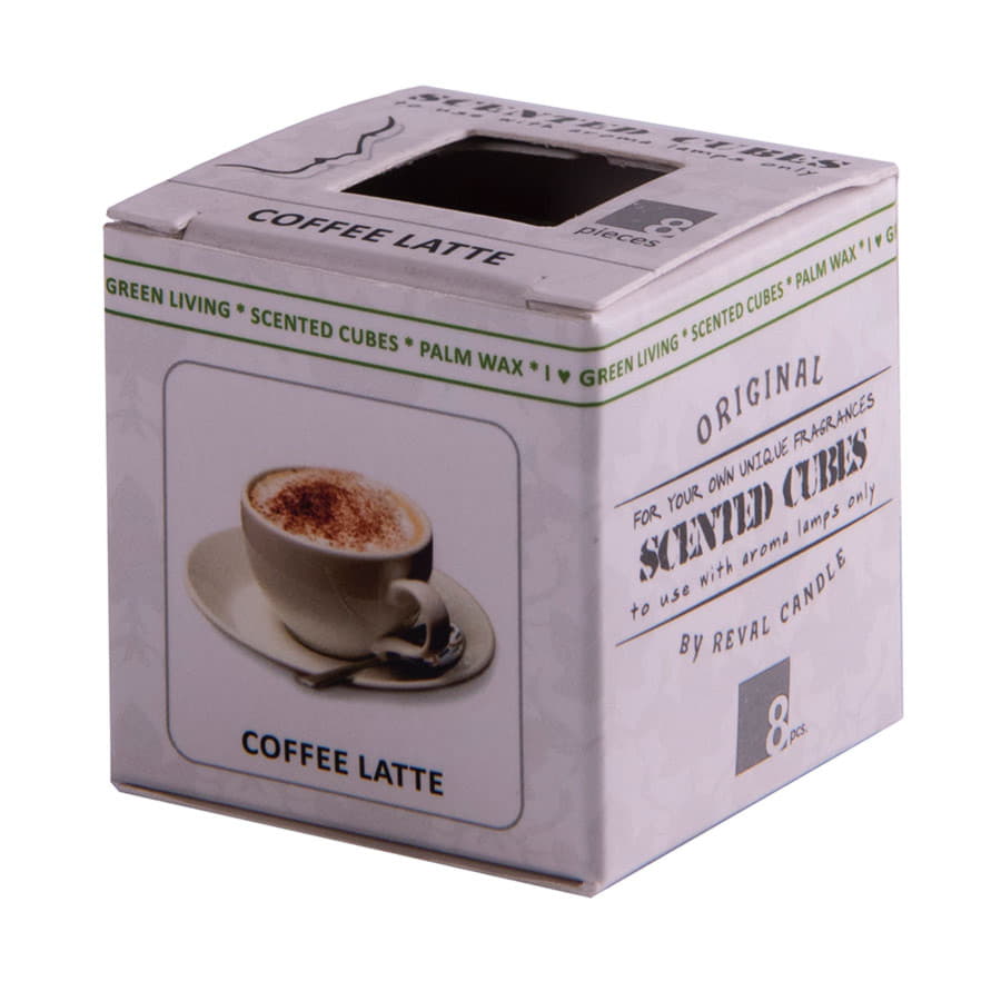 Аромакубики КОФЕ ЛАТТЕ (8шт), коричневый-1