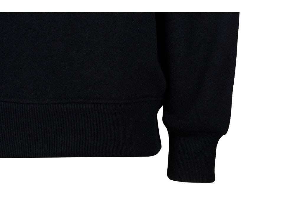 Толстовка с капюшоном оверсайз Lisbon унисекс, черный-14