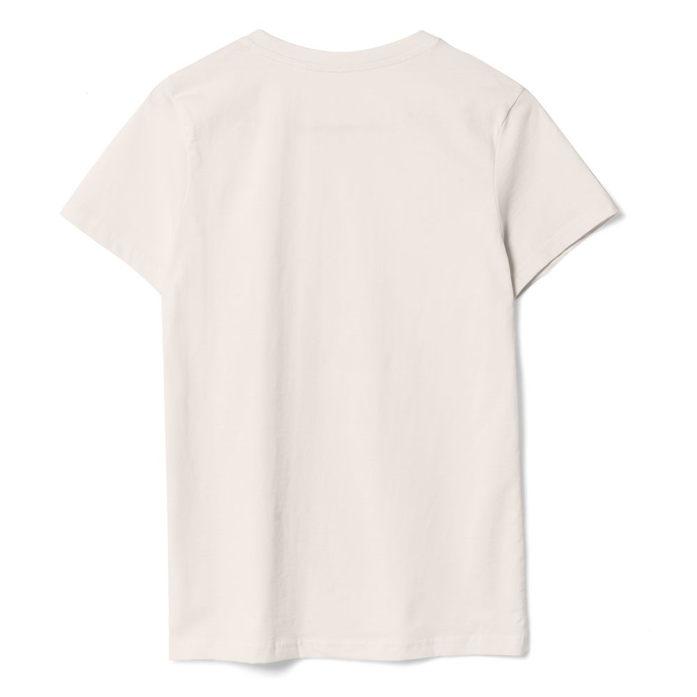 Футболка женская T-bolka Lady, молочно-белая-2