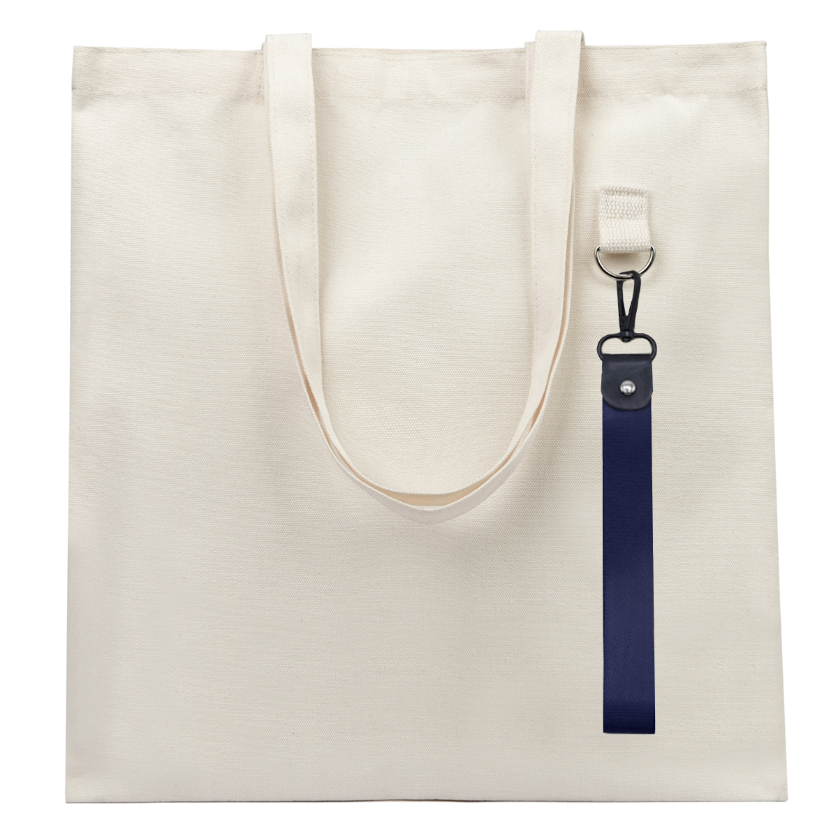 Сумка для покупок LUMISSA 325 г/м² с ремувкой, Бежевый/Тёмно-синий-1