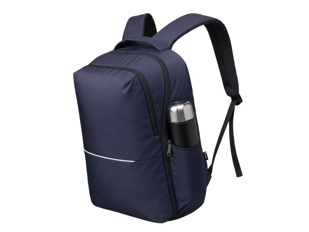 Рюкзак Samy для ноутбука 15.6, темно-синий-12