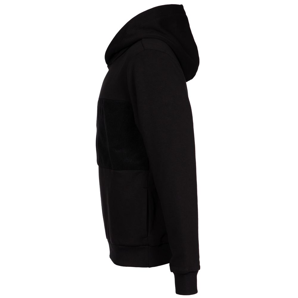 Худи унисекс Patch Catcher со вставкой из липучки, черное-3