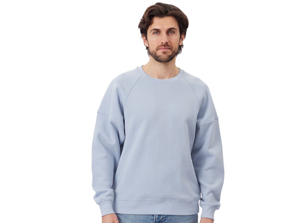 Свитшот оверсайз Paris, унисекс, небесно-голубой-2