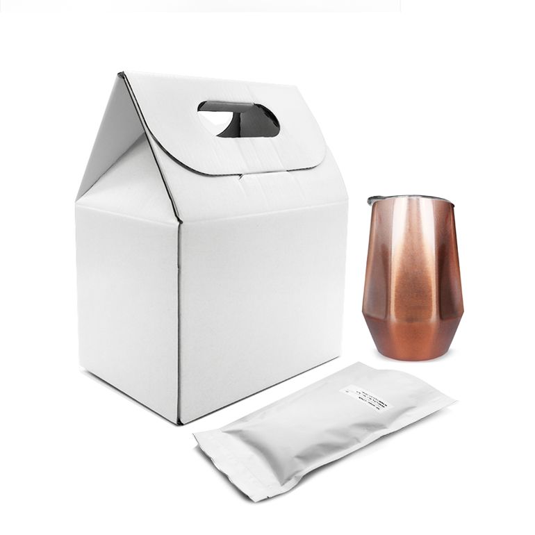 Набор Coffee Box с кофером металлик EDGE CO12m (медь)-0