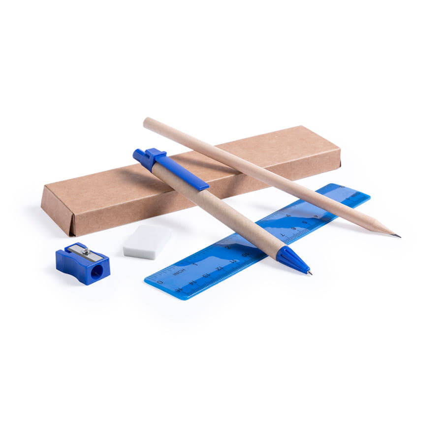 Набор GABON  из 5 предметов в картонной коробке, красный, 4.5*17.7*1.5 см, красный-2